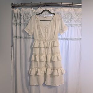 White Bridal JessaKae Midi Dress